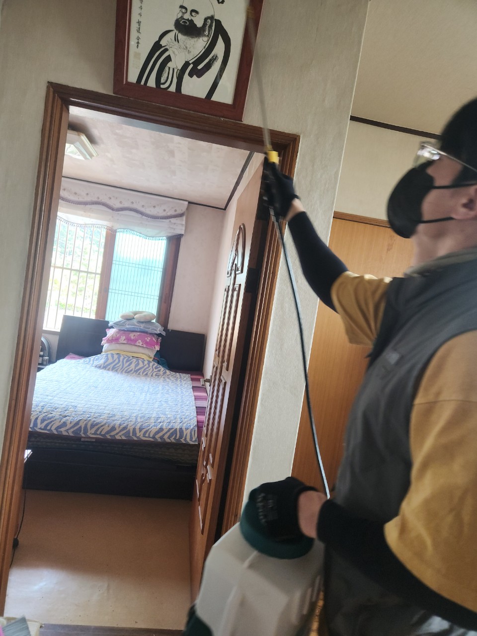 구리시 동구동 작업 중